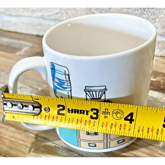 Vintage RUSS Super Secretary Coffee Mug Cup 1980s Office Humor Retro Gift - Picture 8 of 9